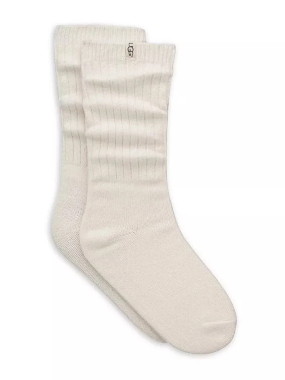 Lot of 2 Pair!! UGG Rib Knit Slouchy Crew Socks NWT!